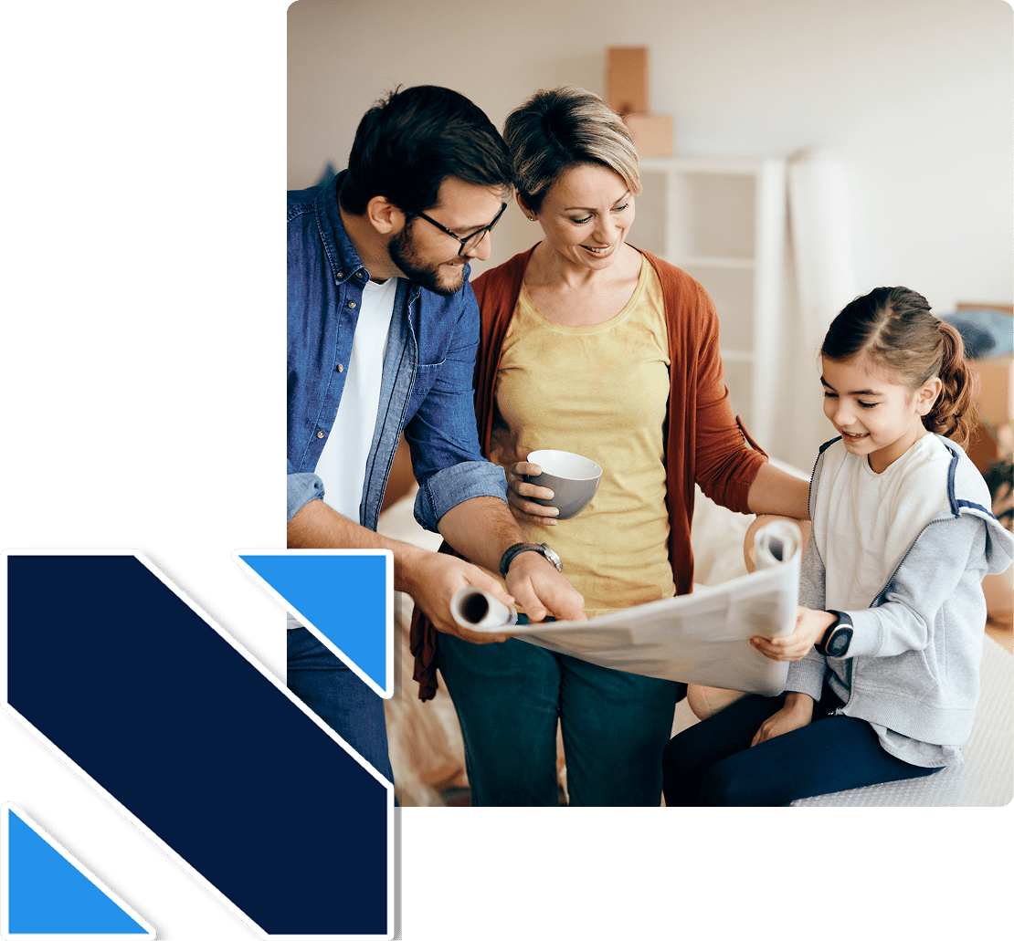 A Sakha Agencies agent discussing life insurance options with a Las Vegas family.